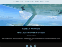 Tablet Screenshot of flykeysair.com
